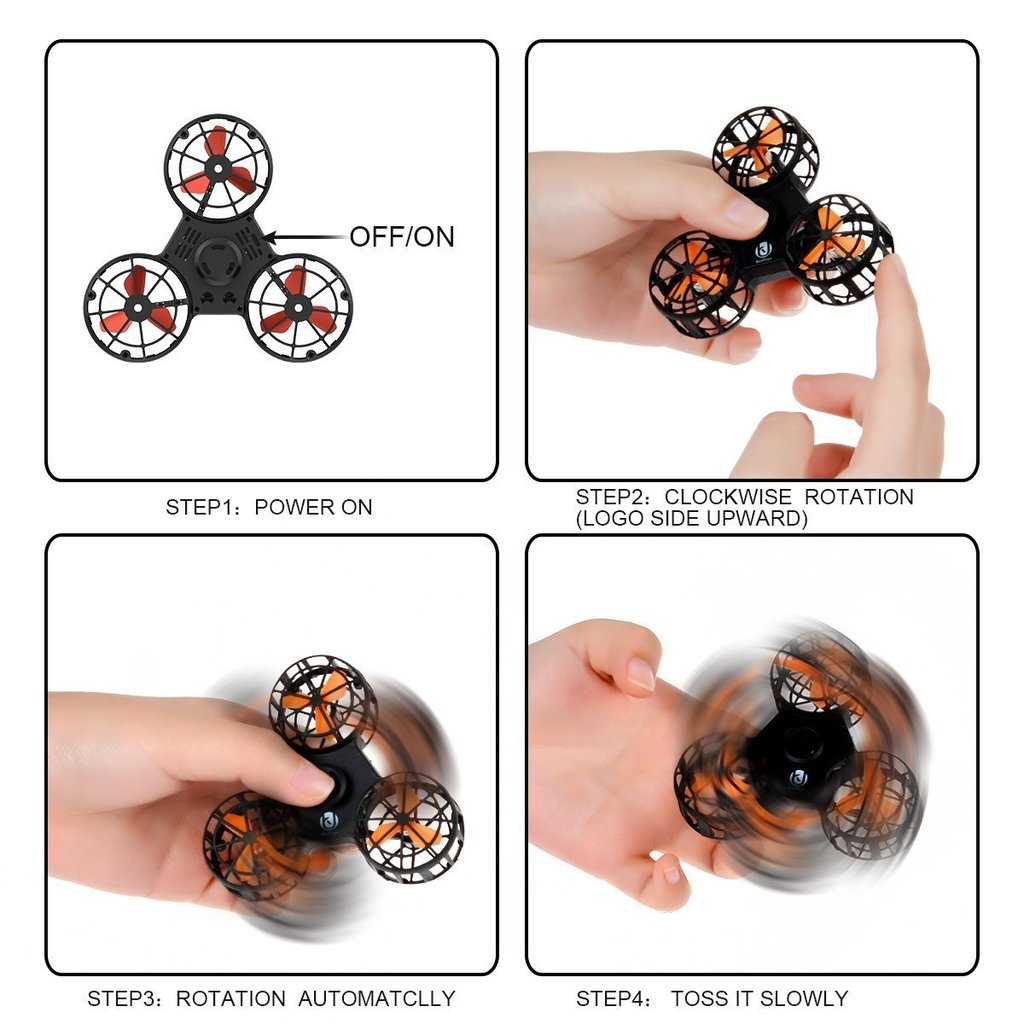 FIDGET F1™ FLYING FIDGET SPINNER