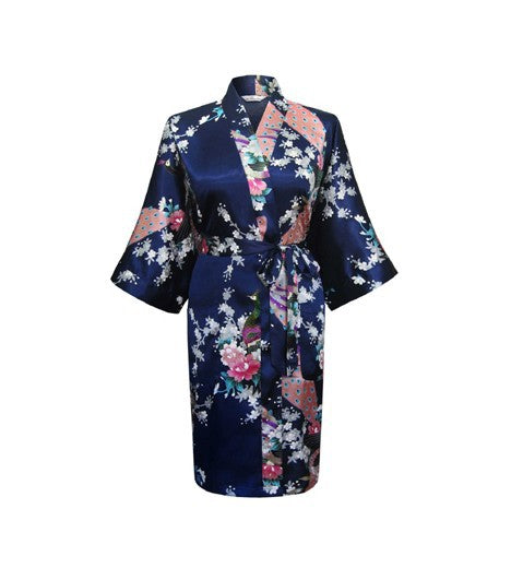 Satin Kimono Robe  Fashion