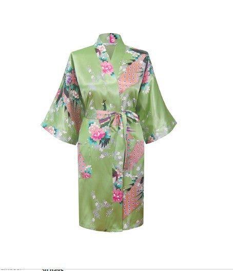 Satin Kimono Robe  Fashion