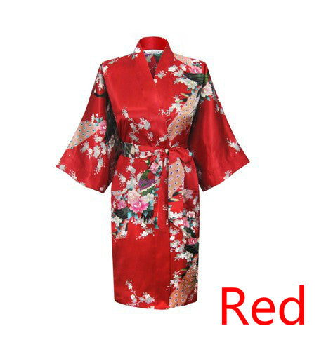 Satin Kimono Robe  Fashion