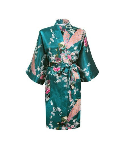 Satin Kimono Robe  Fashion