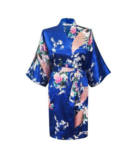 Satin Kimono Robe  Fashion