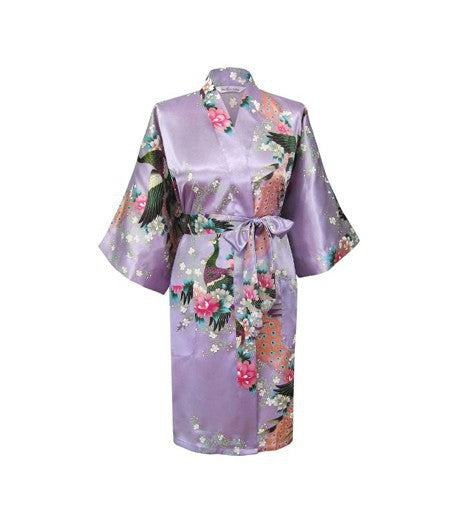 Satin Kimono Robe  Fashion