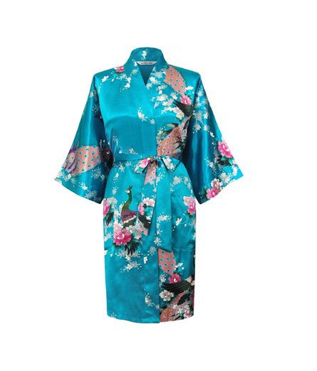 Satin Kimono Robe  Fashion