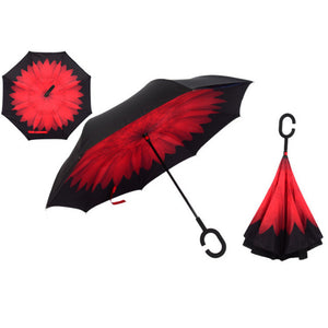 Creative Reverse Double Layer Umbrella