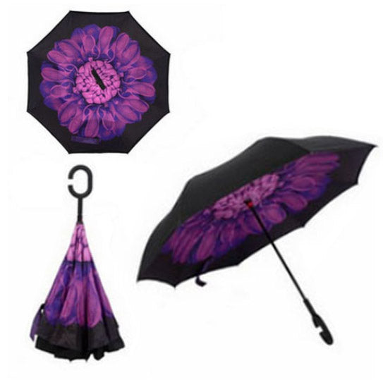 Creative Reverse Double Layer Umbrella