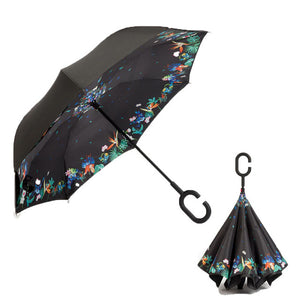 Creative Reverse Double Layer Umbrella