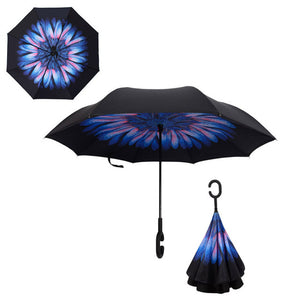 Creative Reverse Double Layer Umbrella