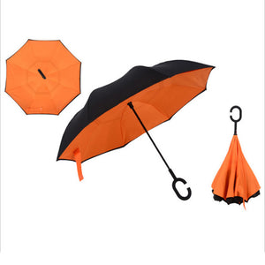 Creative Reverse Double Layer Umbrella