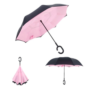 Creative Reverse Double Layer Umbrella