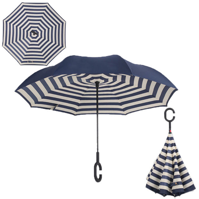 Creative Reverse Double Layer Umbrella