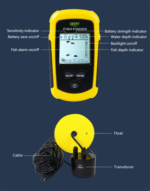 FISH FINDER PORTABLE SONAR LCD