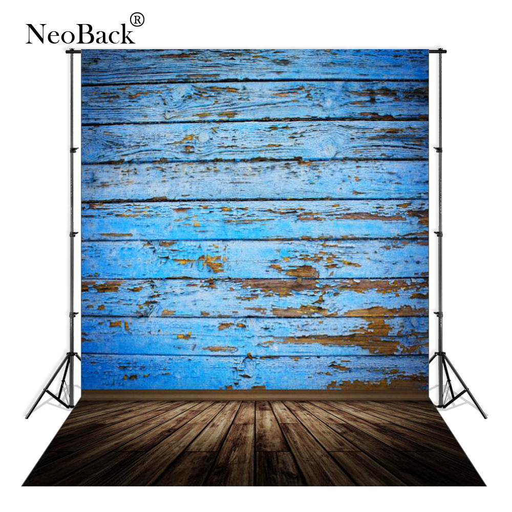 Vinyl Retro Blue Board Photography Backgrounds