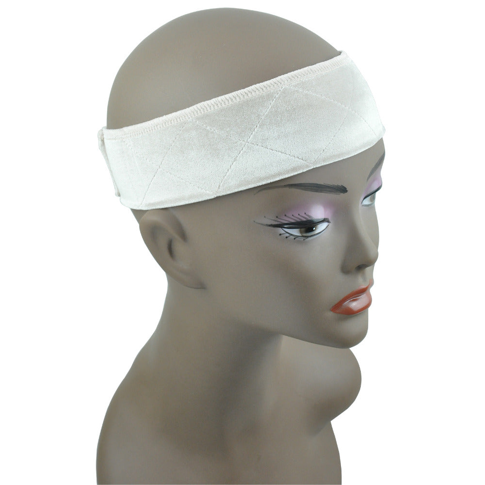 Headband Flexible Velvet Wig Grip Scarf