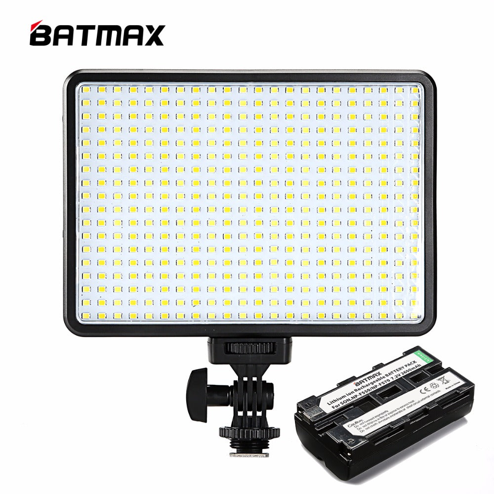 396 LED Video Light Photo Lighting on Camera Video Hotshoe