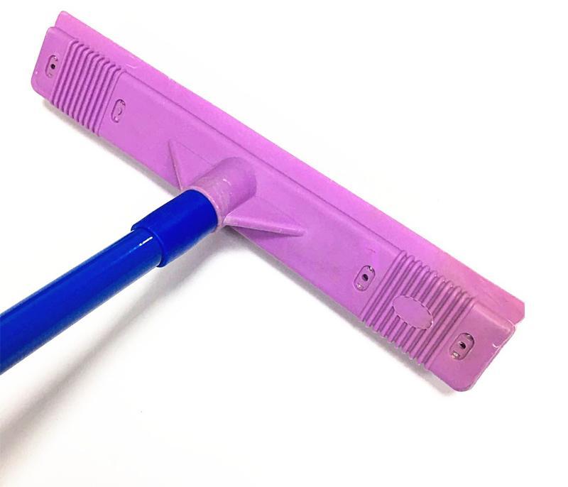 Rubber broom pet hair remover