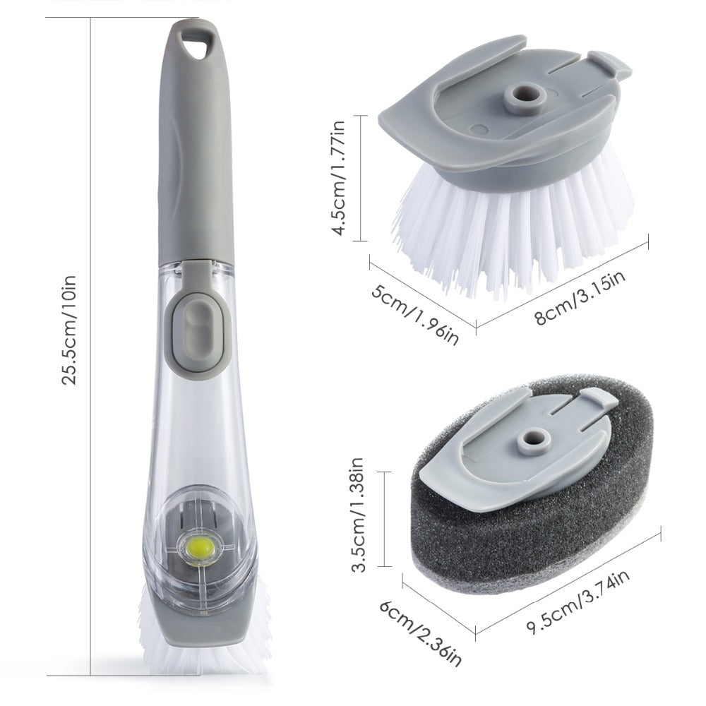 Refillable Cleaning Sponge Brush