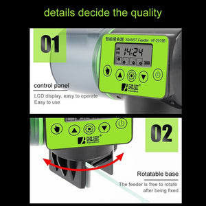 Digital Fish Food Dispenser -  SmartFeedFish